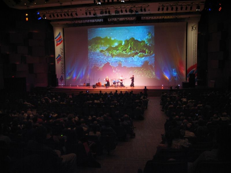 Svjetlostna scenografija za Animafest 2004.
