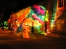 Light Art on the Lovishte Centre