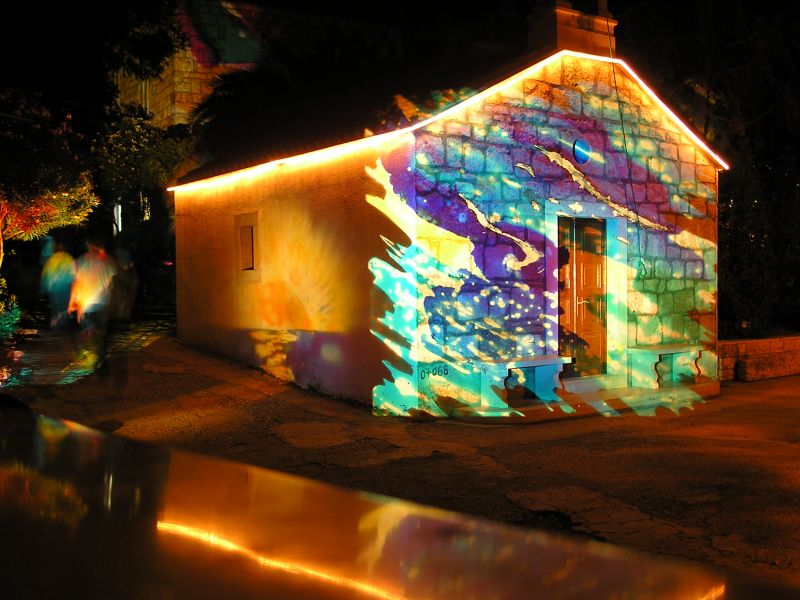 Light Art in the Centre of Lovishte 2004