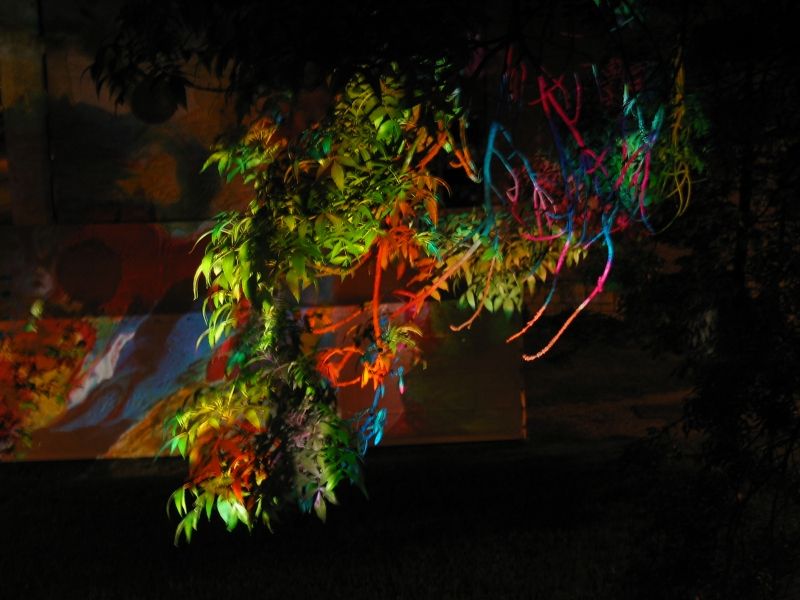 Light Art on the Rudjer Boshkovich Institute