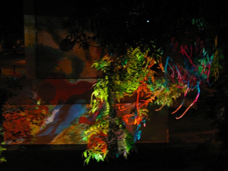 Light Art on the Rudjer Boshkovich Institute